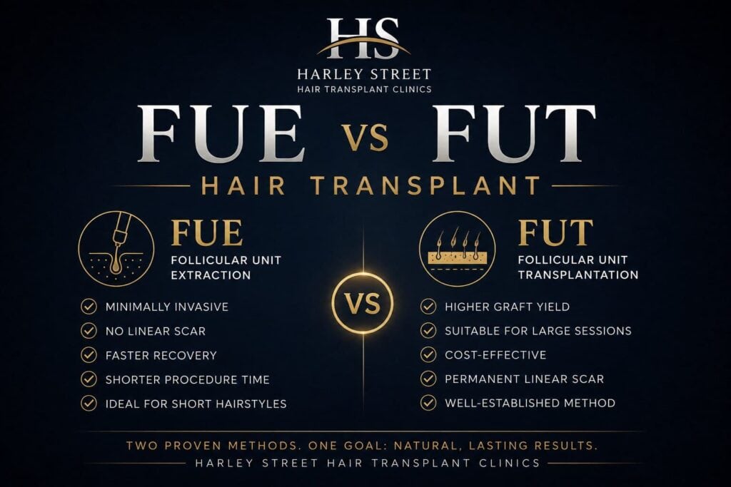 fue vs fut hair transplant
